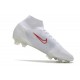 Buty Piłkarskie Nike Mercurial Superfly 8 Elite FG Biały Czerwony