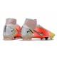 Buty Piłkarskie Nike Mercurial Superfly 8 Elite FG Biały Czerwony Srebro