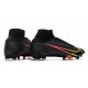 Buty Piłkarskie Nike Mercurial Superfly 8 Elite FG Czarny Czerwony