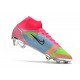 Buty Nike Mercurial Superfly 8 Elite FG Czerwony Niebieski Zawistny