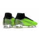 Buty Nike Mercurial Superfly 8 Elite FG Zielony Czarny Srebro