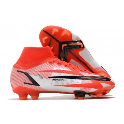 Nike Mercurial Superfly VIII Elite CR7 FG Biały Czerwony Czarny