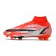 Nike Mercurial Superfly VIII Elite CR7 FG Biały Czerwony Czarny