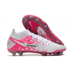 Nike Phantom GT Elite Dynamic Fit FG Biały Różowy