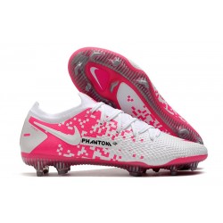 Buty Piłkarskie Nike Phantom GT Elite FG Biały Różowy