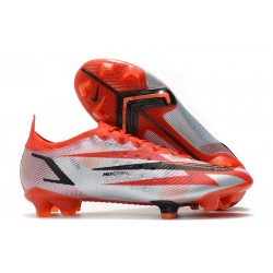 Buty piłkarskie Nike Mercurial Vapor 14 Elite FG Czerwony Biały Czarny