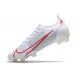 Nike Mercurial Vapor XIV Elite FG Biały Czerwony