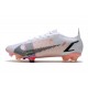 Buty piłkarskie Nike Mercurial Vapor 14 Elite FG Biały Czarny Czerwony