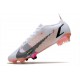 Buty piłkarskie Nike Mercurial Vapor 14 Elite FG Biały Czarny Czerwony