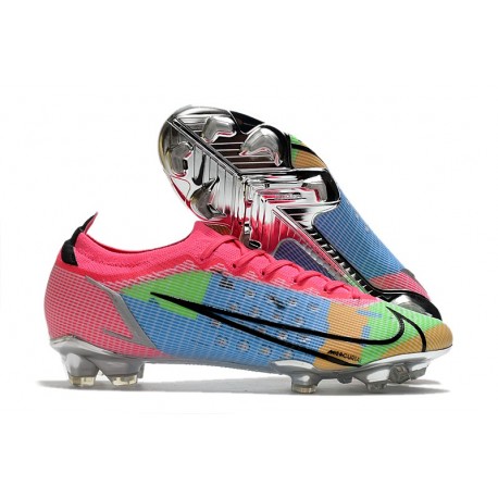 Nike Mercurial Vapor 14 Elite FG Niebieski Różowy Zawistny