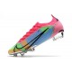 Nike Mercurial Vapor 14 Elite FG Niebieski Różowy Zawistny