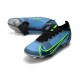 Nike Mercurial Vapor XIV Elite FG Niebieski Czarny