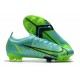 Nike Mercurial Vapor XIV Elite FG Niebieski Zielony