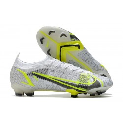 Buty piłkarskie Nike Mercurial Vapor 14 Elite FG Biały Czarny Zielony