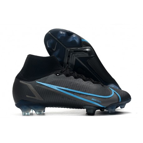 Nike Mercurial Superfly VIII Elite FG Czarny Niebieski