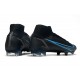 Nike Mercurial Superfly VIII Elite FG Czarny Niebieski