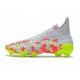 Buty Piłkarskie adidas Predator Freak+ FG Biały Pomarańczowy Zawistny
